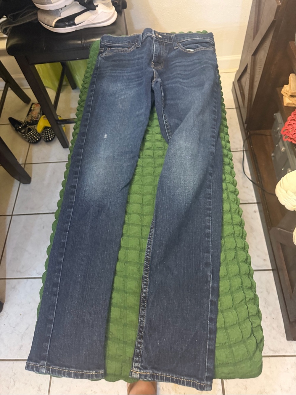 Hollister Men's Medium Blue Skinny Jeans